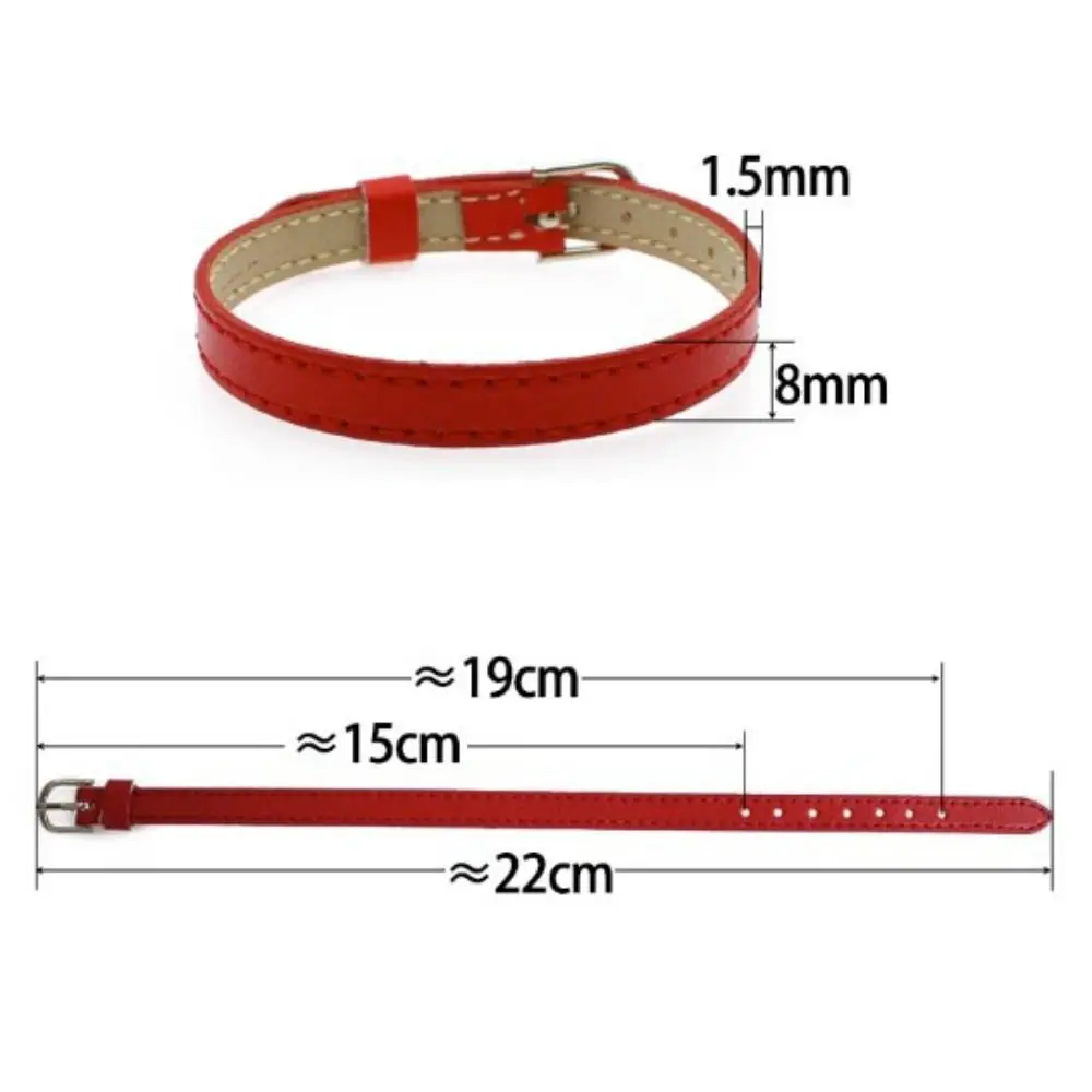 5pcs Super Mini Doll Waist Belts Artificial Leather 8*210mm Doll Bag Belt Kids Toys DIY Handmade Belt 20cm Cotton Dolls