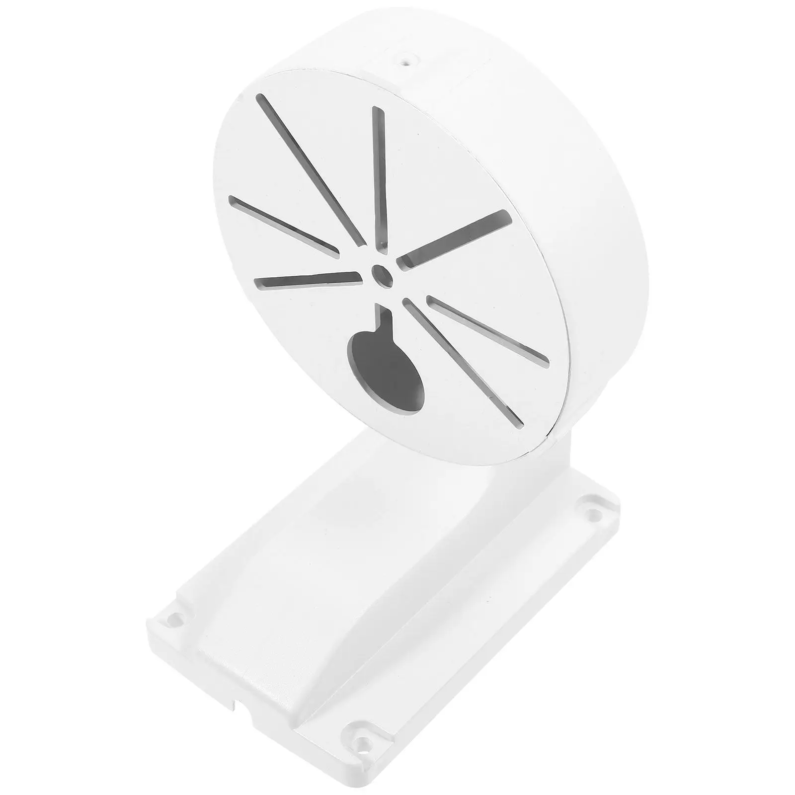 Universal Security Camera Mount Bracket Plastic Dome Wall Mount for Surveillance Systems 360-Degree Rotatable Lightweight Design