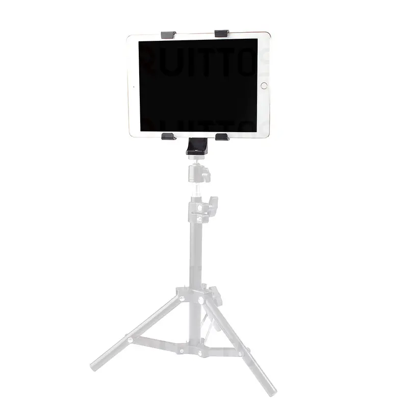 Picture 6: Tablet Stand, Adjustable Tablet Tripod Mount Adapter, Tablet Clamp Holder For iPad Air Mini Pro For Galaxy Tab E 7-11''