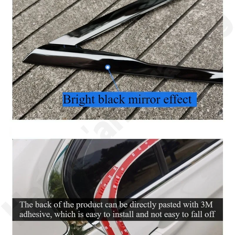 

for Mazda3 Axela 2020 2021 2022 2023 Blackened car windows and decorative bright strips on door frames