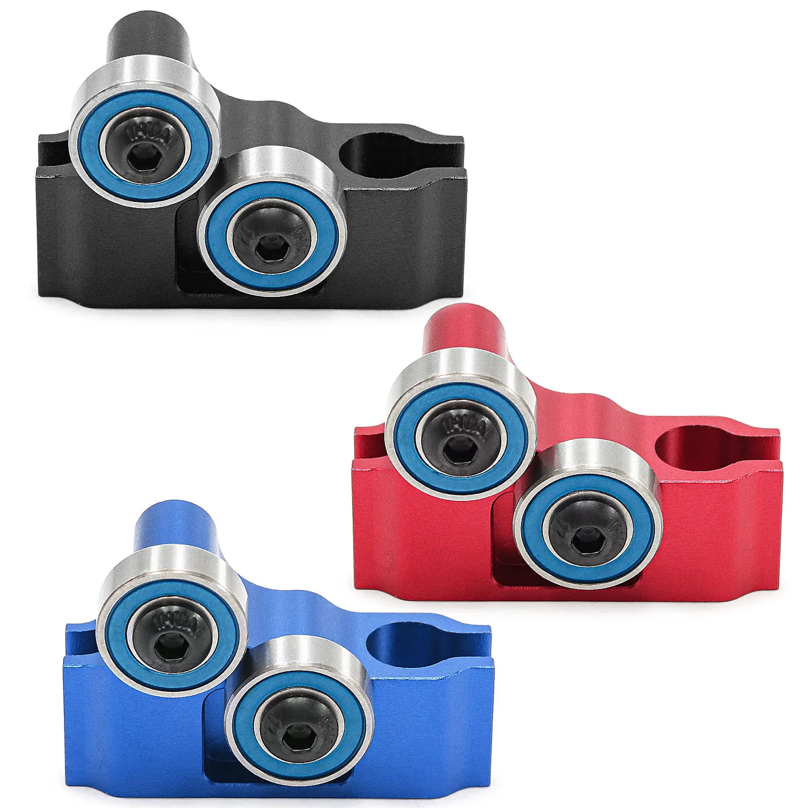 مجموعة دعم عمود المحرك المركزي من سبائك الألومنيوم متوافقة مع مخالفة مقياس Arrma 1/7، لا حدود لها، جناية # ARA311027