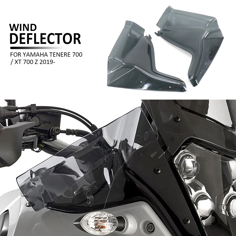 

Side Windshield For Yamaha For Tenere 700 XTZ 700 XT700Z 2019-2021 Motorcycle Windscreen Handshield Handle Bar Wind Deflector