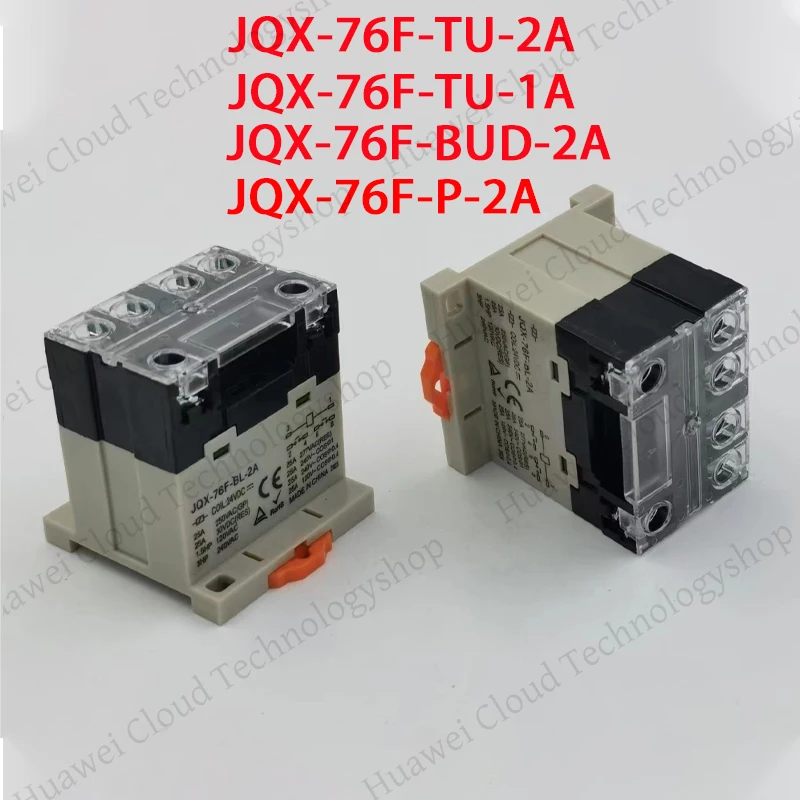مرحل عالي الطاقة JQX-76F-TU-2A JQX-76F-TU-1A JQX-76F-BUD-2A 200-240VAC 25A JQX-76F-P-2A 24V