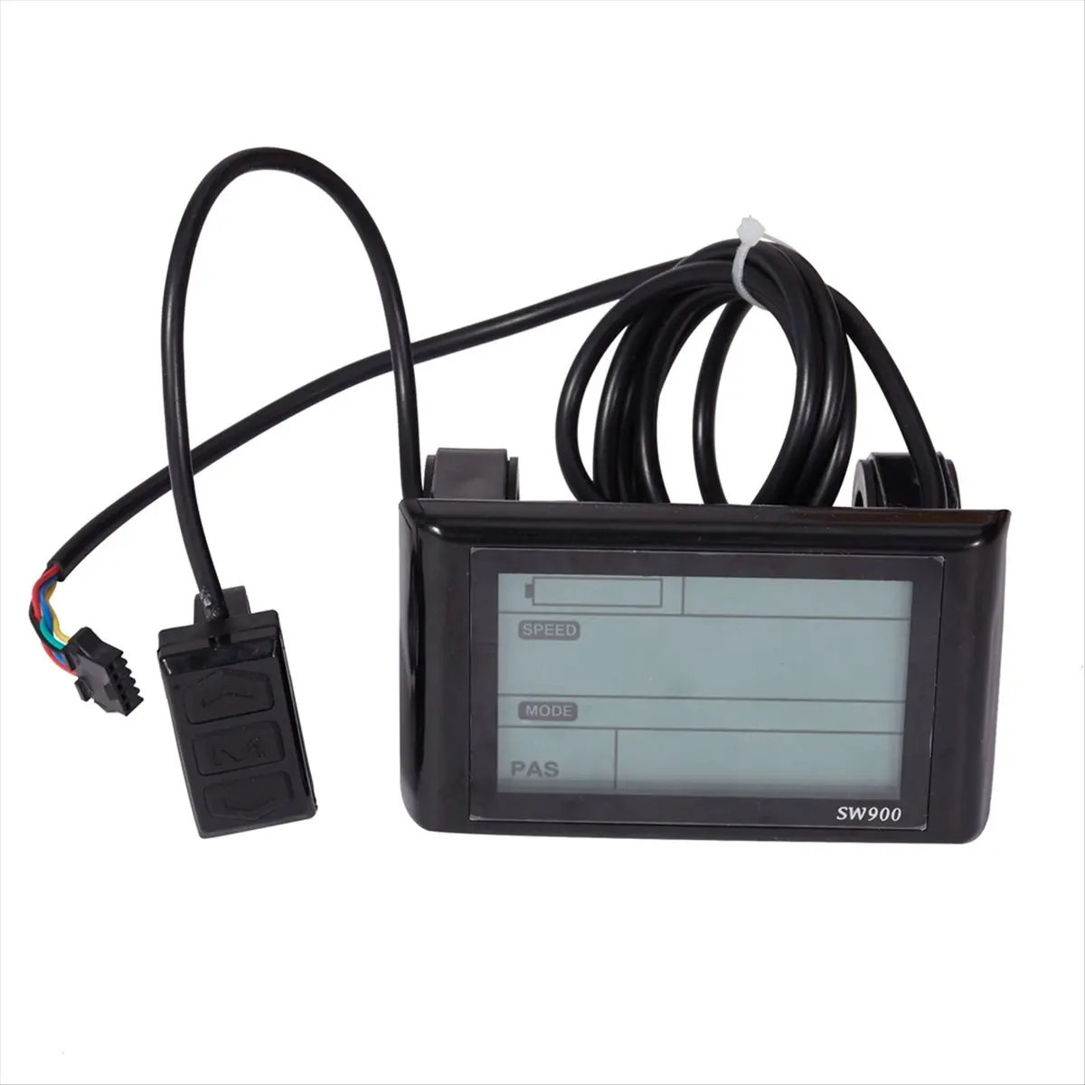 

XFDZ SW900 LCD Display Meter Control Panel E-Bike Electric Scooter 5 Pins SM Plug Riding Speed Time Power Display