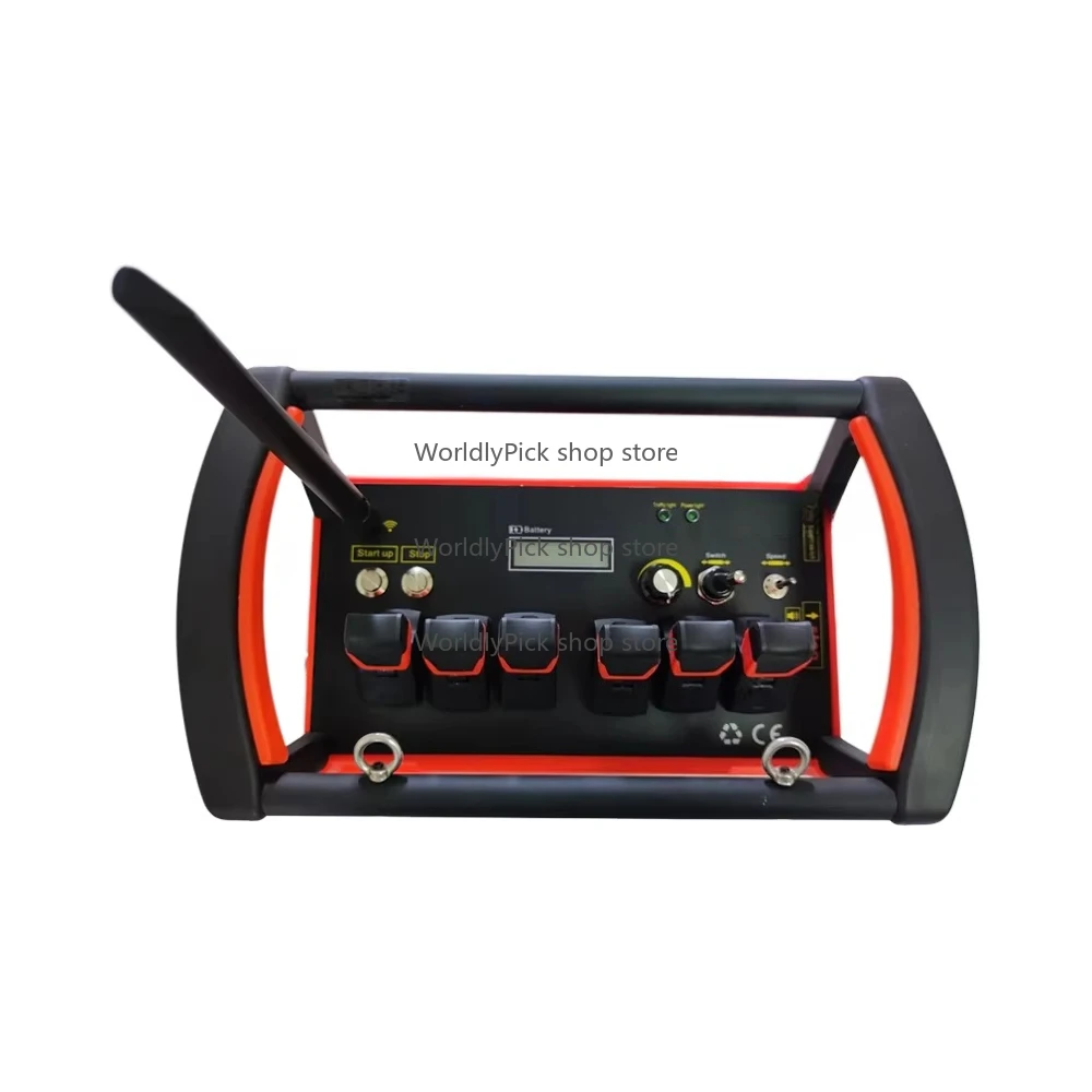 Hot Sale 24V 6 Motor Industrial Remote Control Cranes Trucks 24V Hydraulic Universal Engineering Vehicles Construction Wide