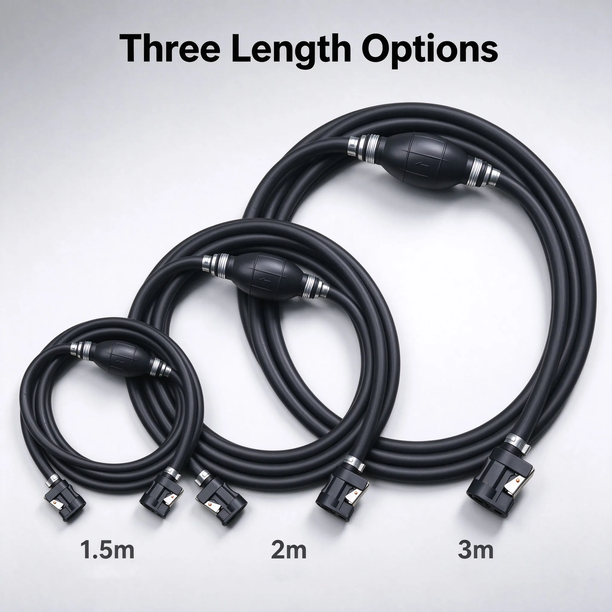 1 Set 5/16“ 8mm  Fuel Line Kit For Yamaha Jet Ski Outboard Motor Fuel Hose Assembly Primer Bulb Quick Connect Marine Boat Parts