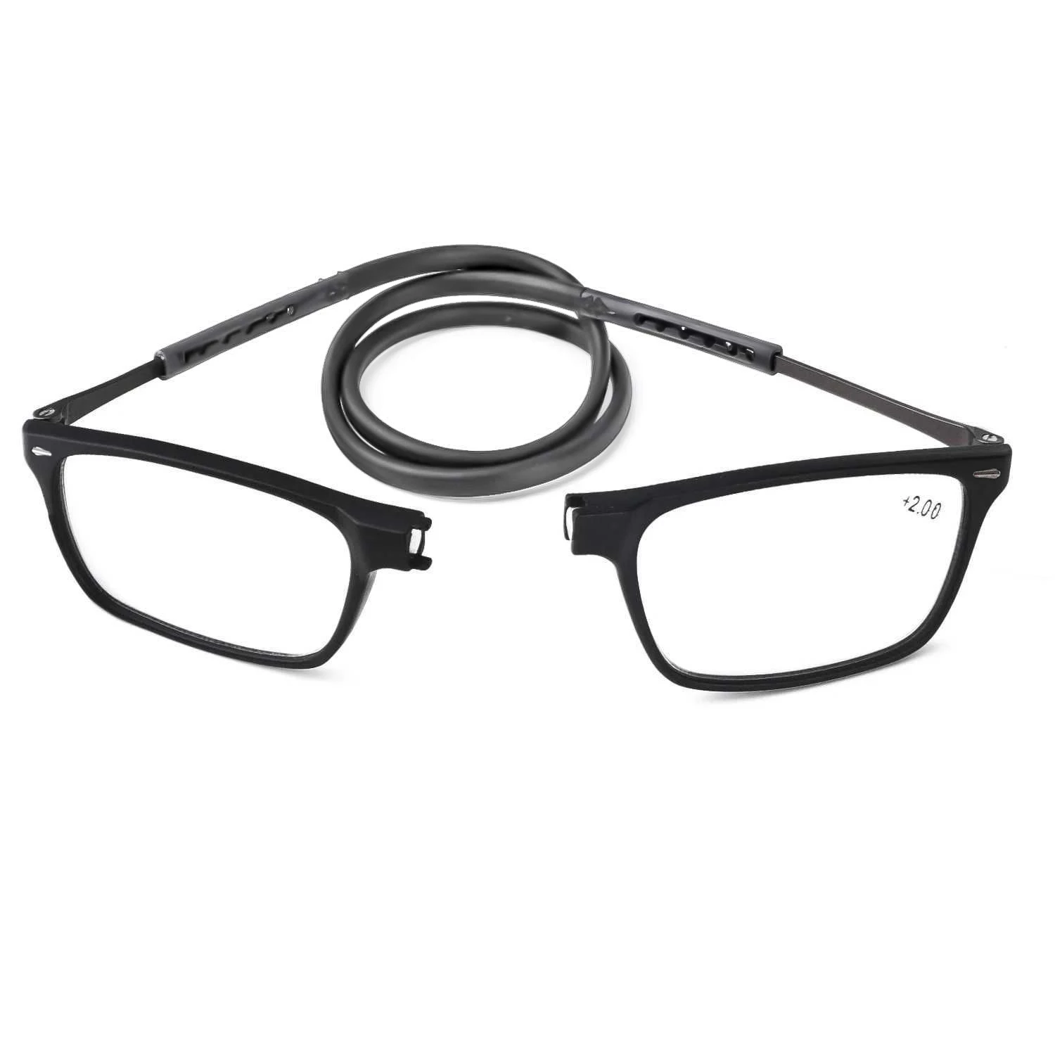 Portable Folding Reading Glasses High Definition Resin Fashion Presbyopic Eyeglasses Neck Reading Glasses reading Glasses Men