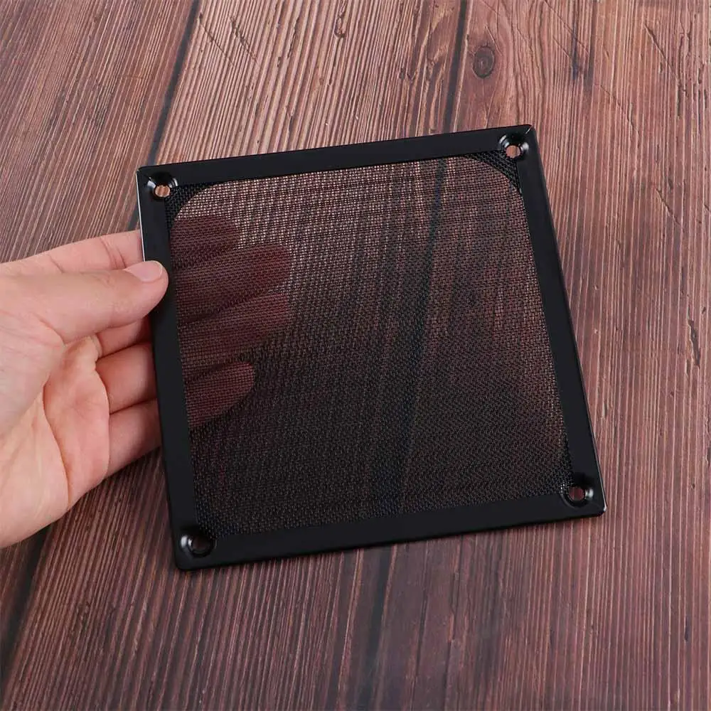 Shield Grill PC Computer Lüfter Kühlung 120 mm staubdichter Staubfilter Aluminiumgehäuse