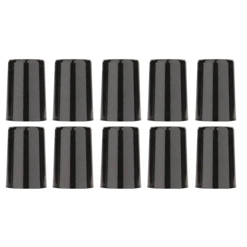 【SPECIAL】20 PCS Golf Iron Rubber Sleeve Black .370 Diameter Rubber Sleeve Height 19Mm Iron Shock Absorber Ring