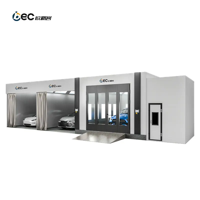 Automotive Painting Line Paint Baking Room Preparation Room Spray Booth