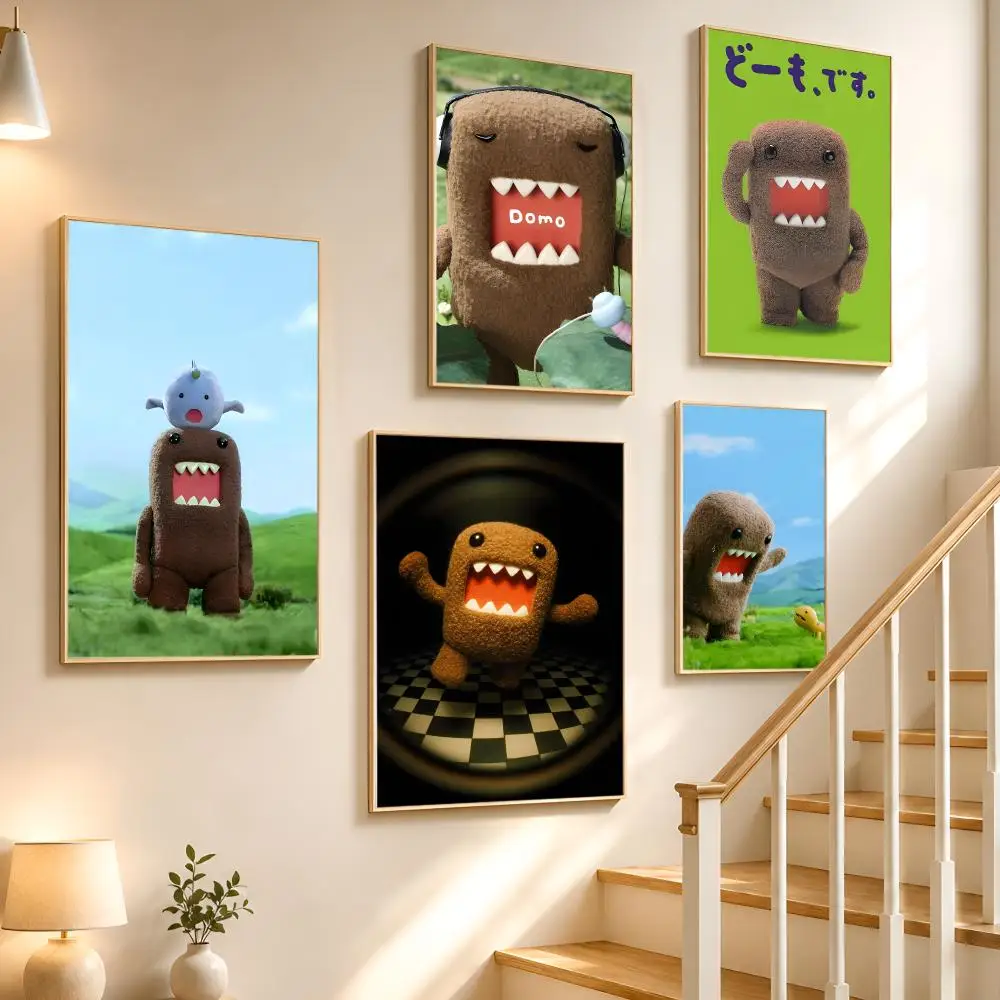Character D-DOMO Poster High-definition waterproof stickers, suitable for home décor, gifts, and holiday decorations