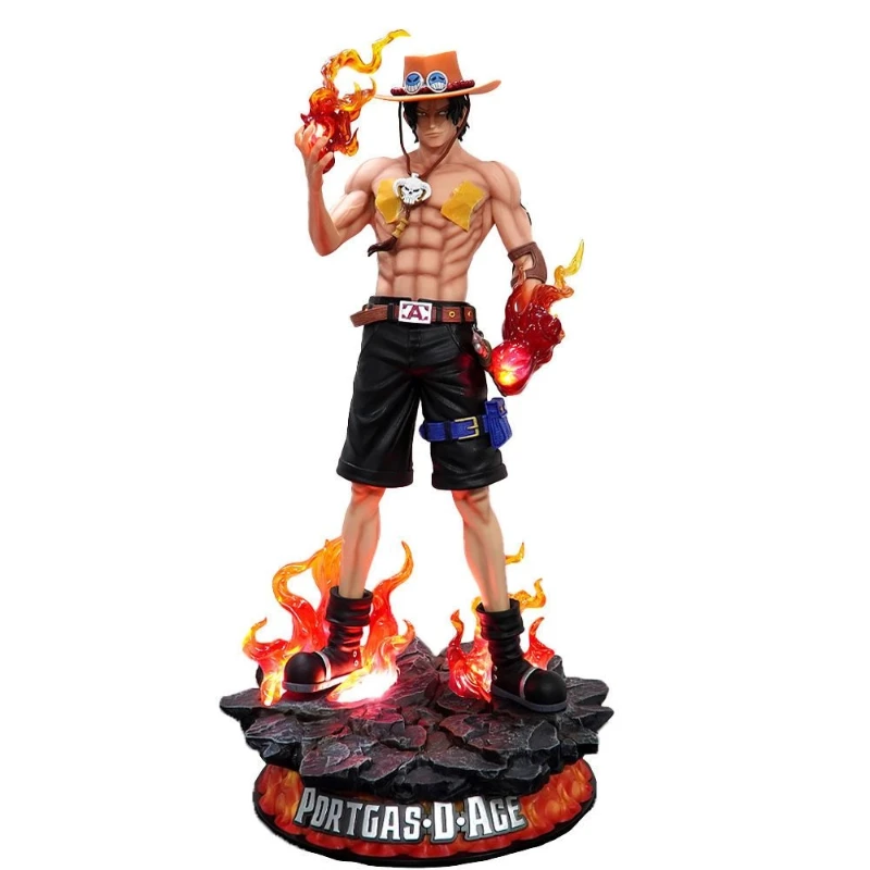 

‌ 70 см статуя Jt Dream Ace One Piece 3-я годовщина, ограниченная серия, масштаб 1/3, статуя, светящаяся фигурка, коллекция, подарок