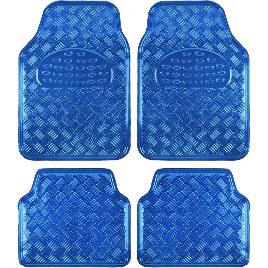 

Металлические хромированные автомобильные коврики AllWeather Universal Fit Автомобильные коврики для автомобилей Внедорожники Коврики для грузовиков Автомобильные коврики Полные