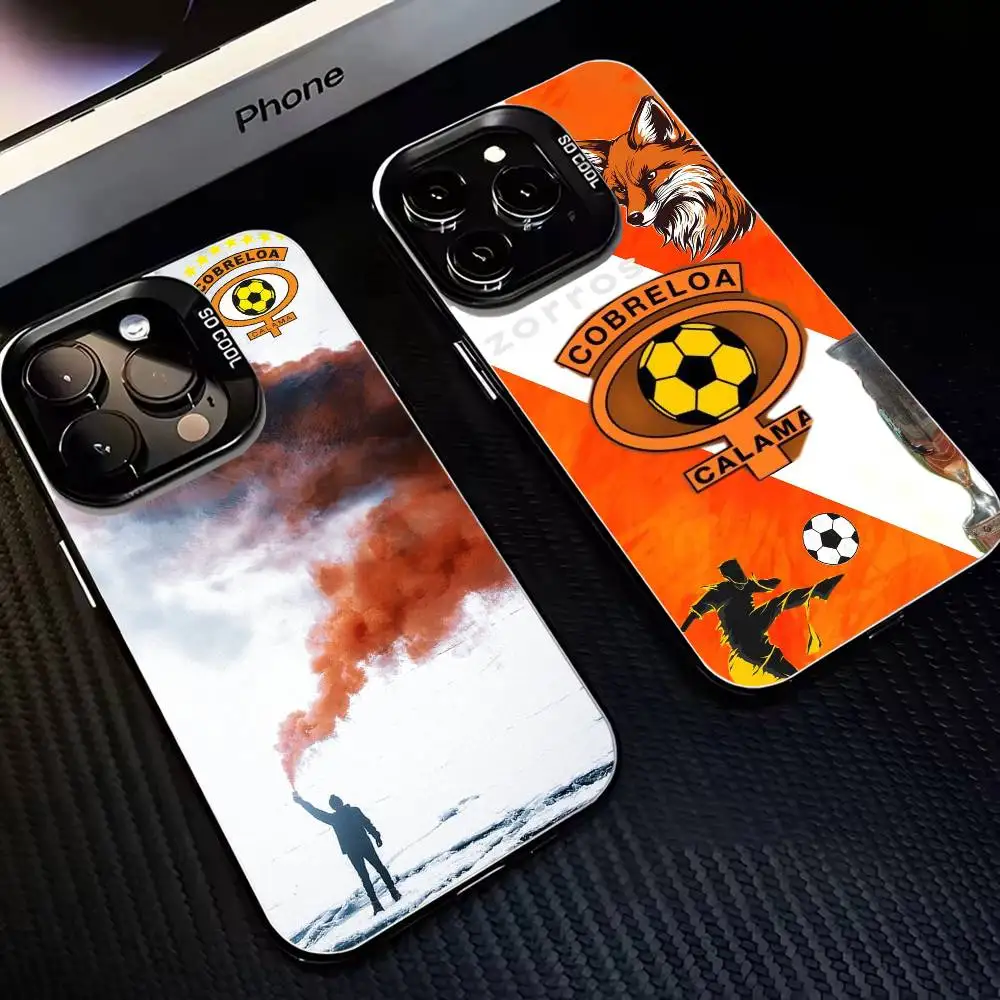 

Football C-C.D. C-Cobreloa 1977 Phone Case For iPhone17,16,15,14,13,12,11 Plus,Pro Max Black Matte Shockproof Cover