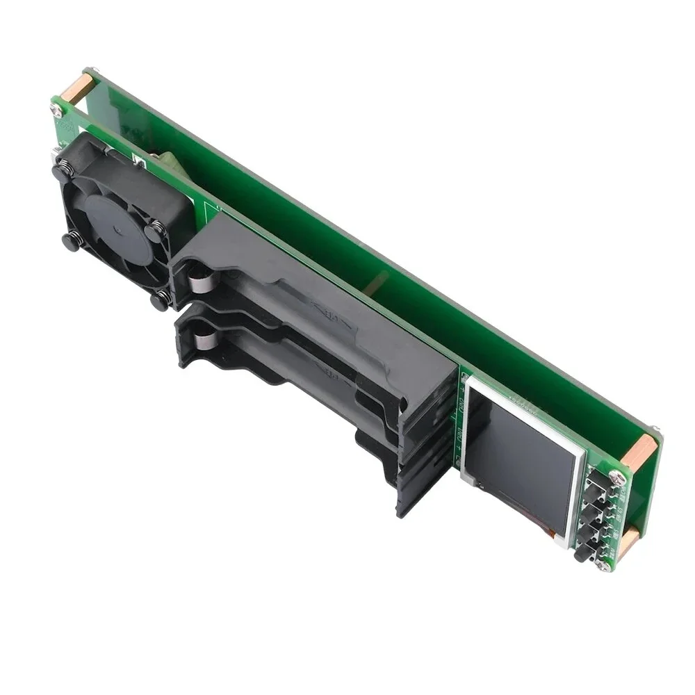 Lithium Battery Capacity Tester, Dual Channel, Automatic Resistência Interna, Battery Power Detector, Módulo Dual Type, 18650