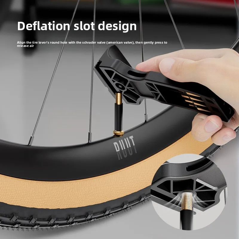 Portable Bike Tire Lever Bicycle Tire Repair Remover Lever Lightweight Cycling Tire Quick Disassembly Repair Tool