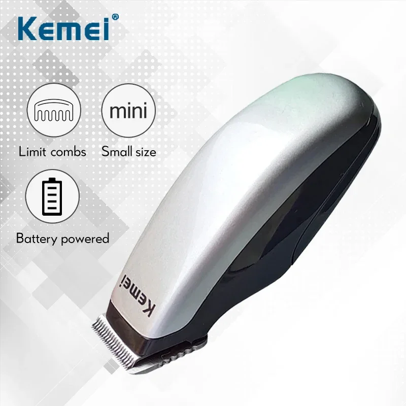 Kemei 36D Portable Hair Trimmer - Fast Wireless Men's Razor for Home Barber Haircuts