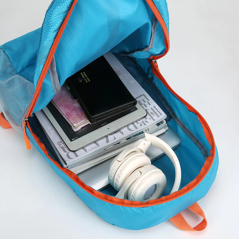 حقائب ظهر قابلة للطي مقاومة للماء للرجال والنساء حقيبة تسلق للرجال خفيفة الوزن للمشي لمسافات طويلة