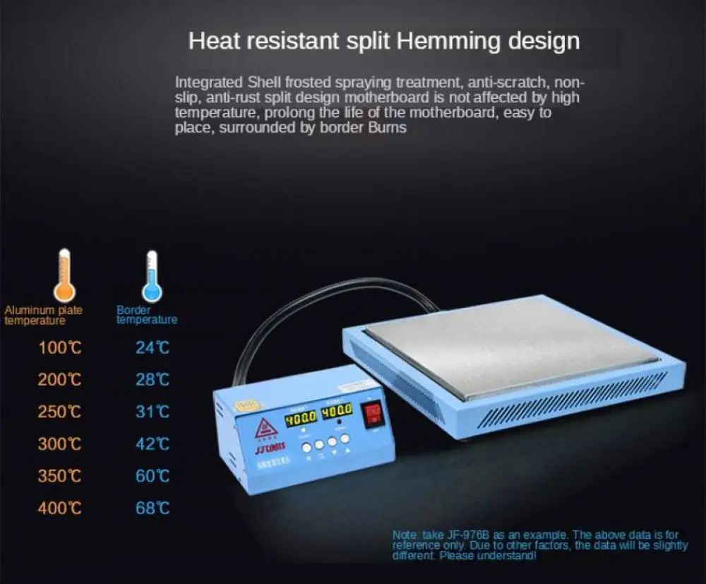 Constant Temperature Heating Platform for Mobile Phone Maintenance Heating Led Digital Display Split Heating Platform