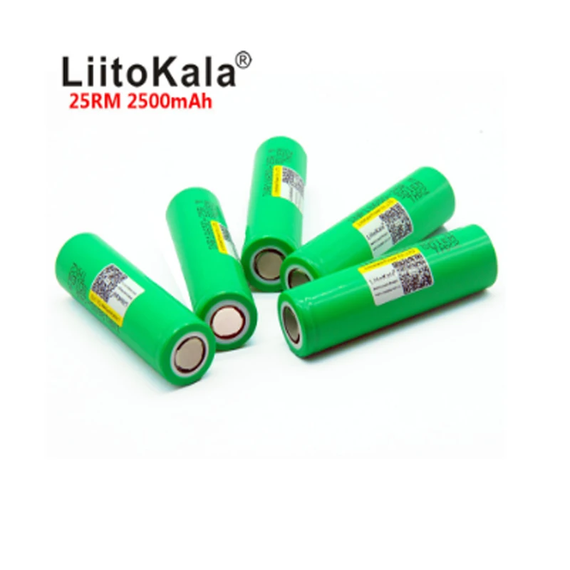 LiitoKala VTC5A 18650 2600mAh 3.7V 20A Discharge Power Charging Battery Replacement for Electric Vehicle Batteries, Toys, Lighti