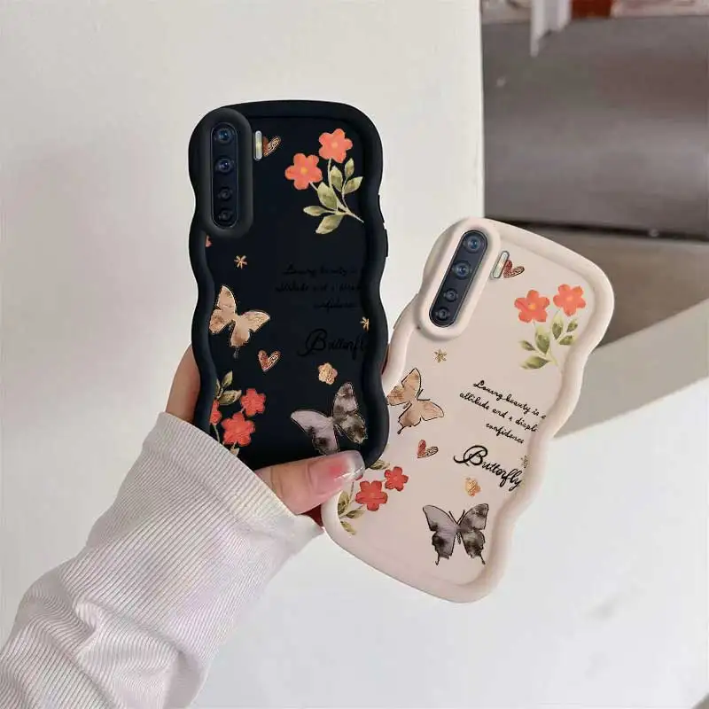 Étui Flexible volant papillons d'automne décontracté, conçu pour Reno3 4G, anti-rayures pour OPPO A Reno k F 27 10 58 2 4 54