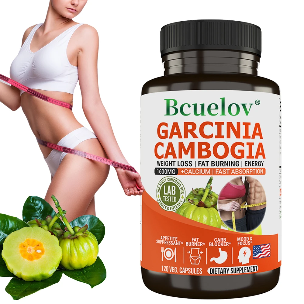 Garcinia Cambogia Capsules, Weight Management Supplement, Suppresses Appetite and Promotes Digestive Health