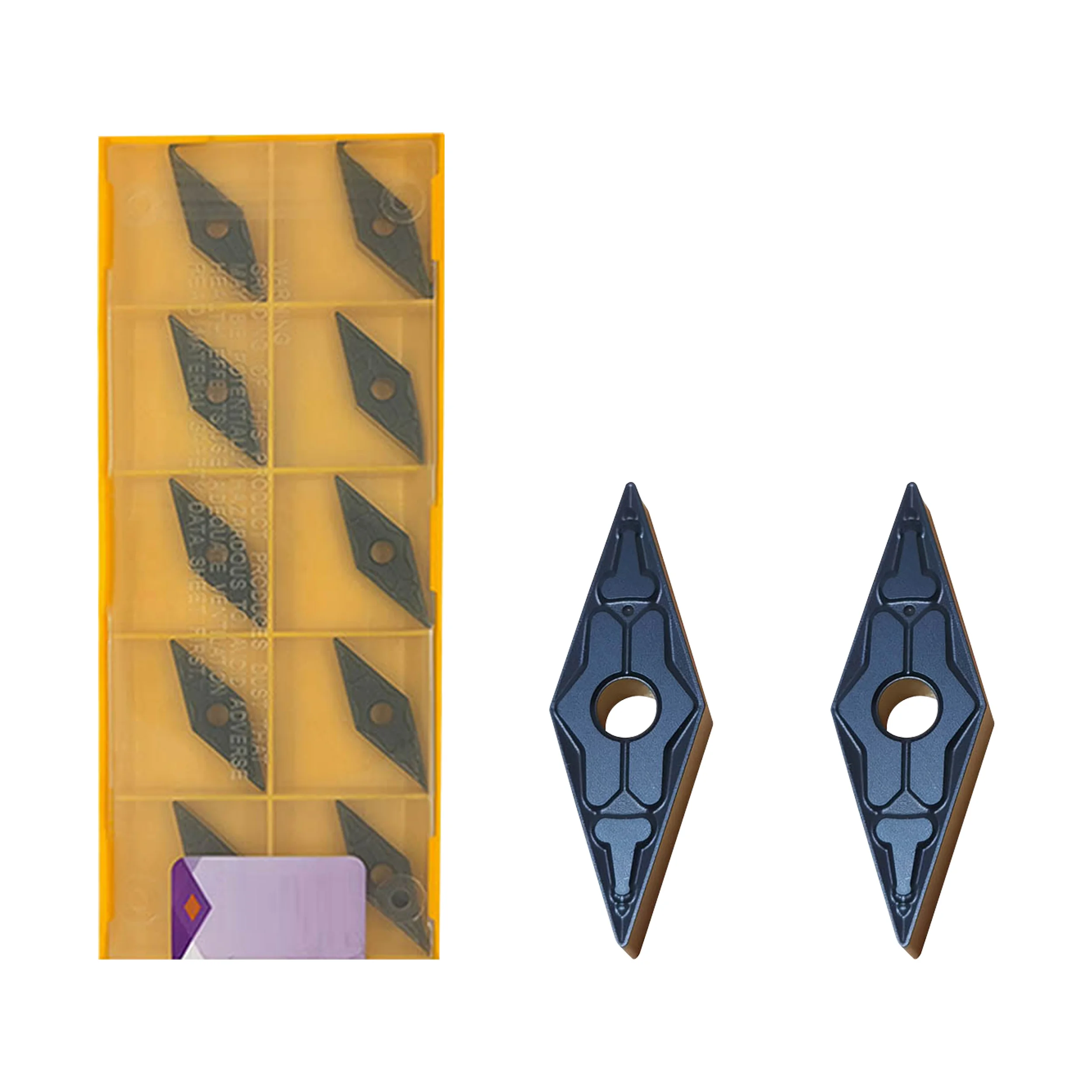 10 Chiếc Carbide 2 Màu Dạng VNMG160404 VNMG160408-MT VNMG160412-MT HS8125 Tiện Bằng Máy CNC Bên Ngoài Biến Dụng Cụ Đặc Biệt Cho Thép Không Gỉ