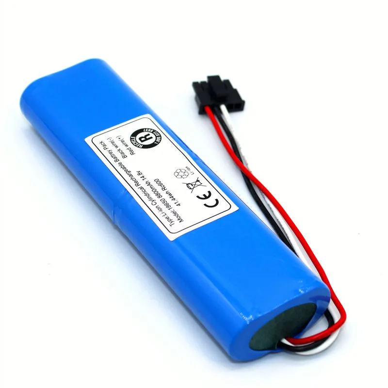 100% brand new. 14.8V 12800mah 18650 lithium battery, suitable for viomi V2 pro, vrvclmb21b and  styj02ym.