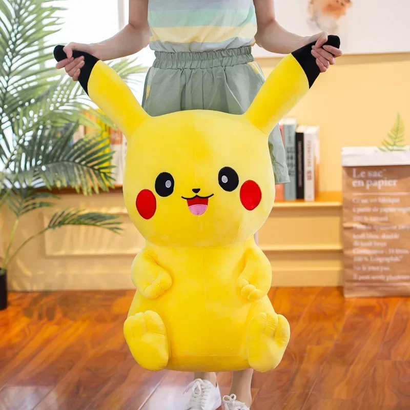 Miniso Pikachu Plush Doll Toy Cartoon Cute Pikachu Plush Toy Doll Digital Treasure With Dolls Grab Machine Dolls Kids Gift Toy