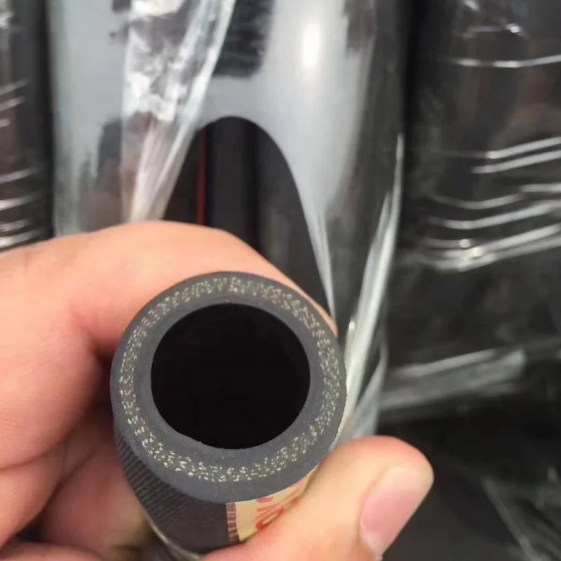 

Гибкий резиновый гидравлический шланг JF Brand 1/4, 3/8, 1/2, 2 дюйма для экскаваторов, стандарт SAE/DIN, для воздуха/воды/масла, R1/R2 4SP 4SH