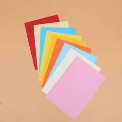 100 Sheets Colored Copy A4 Paper Practical Printable Paper DIY Handmade Foldable Paper Stationery Supplies for School Office