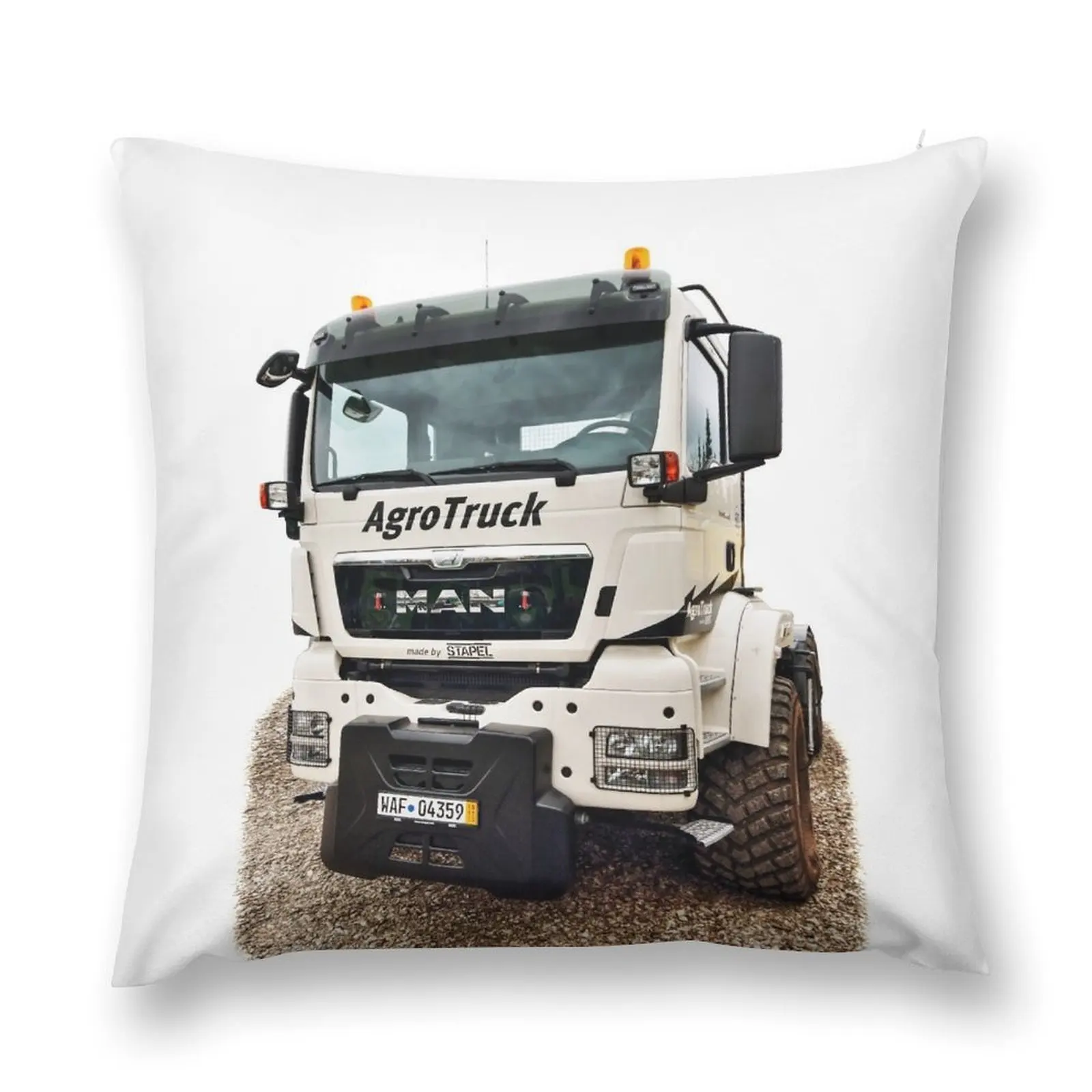 

AgroTruck MAN TGS 18.440 4x4 - Trucknology Days Throw Pillow Cushion Cover Luxury Room decorating items pillow