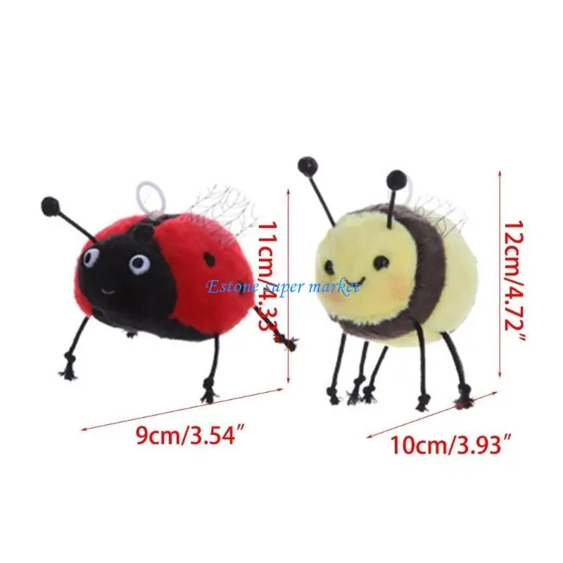 090B GEBULD DIEREN PLUSH TOETE TAY HAND TAS HANDING ORNAMENT Grappige cadeau vrouwen hanger