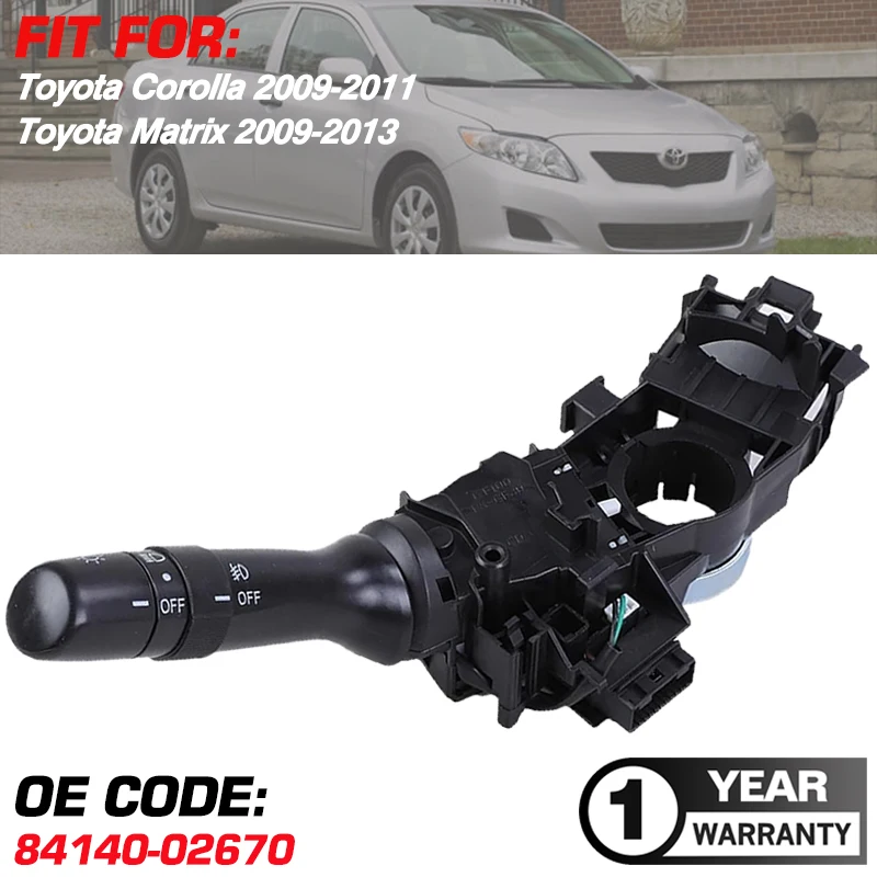 

Автомобильный поворотный переключатель фары для Toyota Corolla 2009-2011 2010 Toyota Matrix 2009-2013 2012 2011 автомобиль 84140-02670 84140-0C060