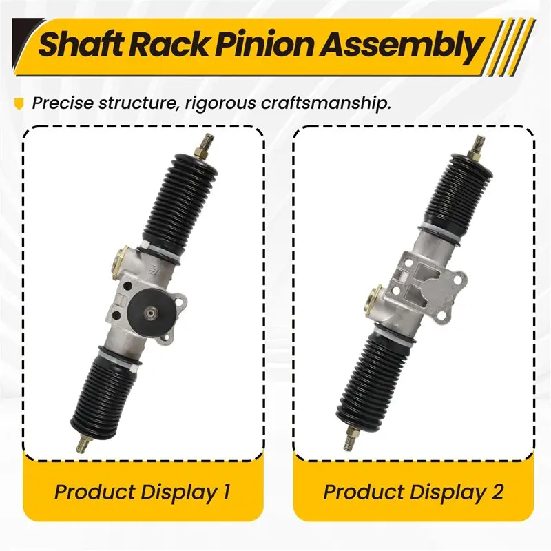 Latest 360Mm 30T Power Steering Gear Shaft Rack Pinion Assembly 1.75 For DIY China Go Kart Buggy Karting ATV UTV Bike Accessorie