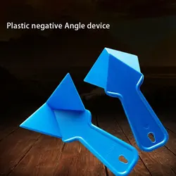 Grattoir d'angle en plastique pour cloisons sèches, outil de construction, mastic, livres de finition, enlèvement de stuc