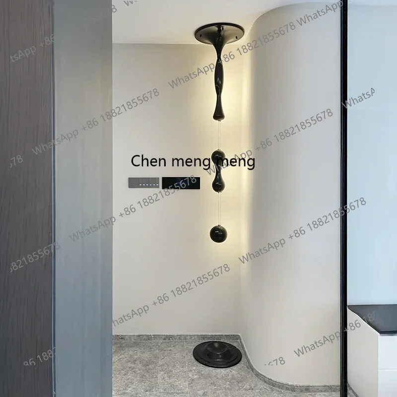 Air pendant wall vertical height slender sales office sculpture porch hanging ornaments