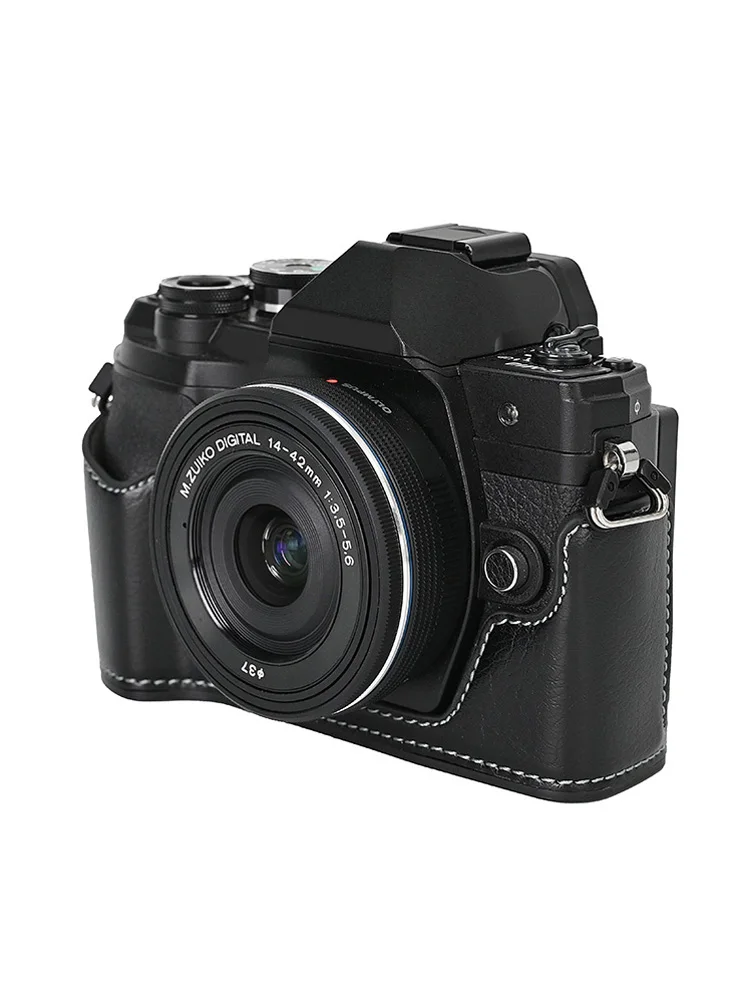Skórzane etui na aparat Olympus OM-D E-M10 Mark IV EM10M4 — zdjęcie 2