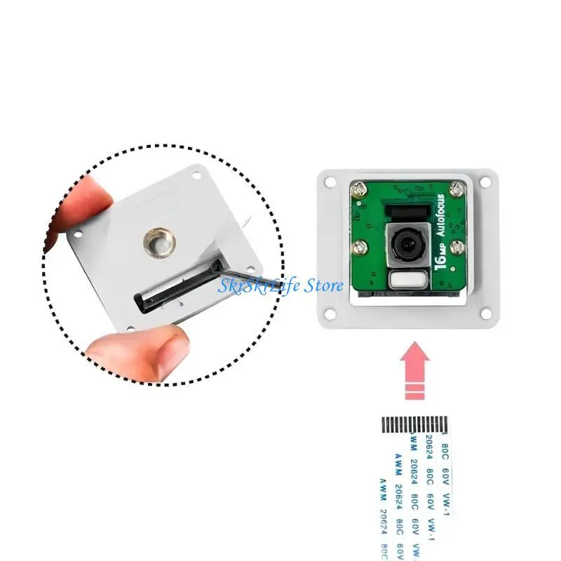 Picture 6: E65E Camera Module Clear Protective Case for RPi Camera V1/V2 Arducam 16MP Camera