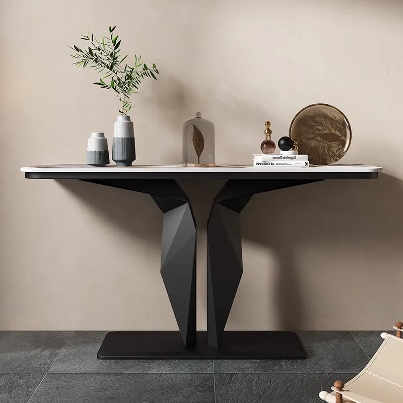 طاولة مدخل بسيطة وحديثة تصميم فاخر طاولات وحدة تحكم فنية ديكور جمالي أثاث غرفة المعيشة Konsola Stolik FYCT