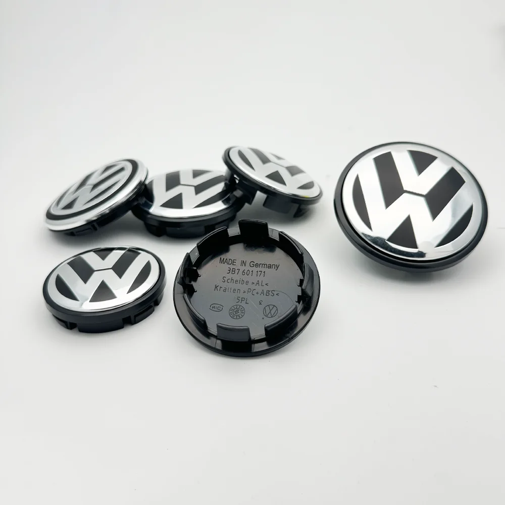 4pcs/set 55mm 56mm/65mm70mm Car Styling Wheel Center Cap Hub Covers Badge Accessories For VW Volkswagen Golf 3B7601171 5G0601171