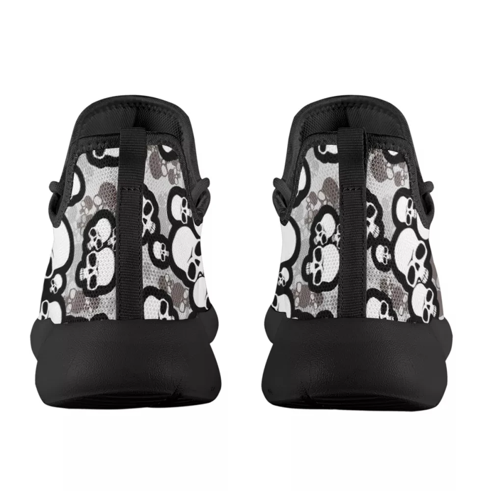 Zapatillas de correr con estampado Floral para mujer, zapatos deportivos cómodos, zapatos ligeros de malla para caminar, Europa dorada