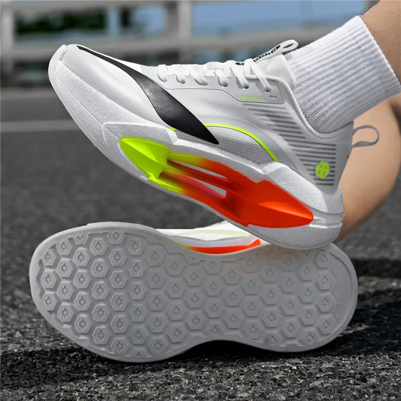 2027 Carbon Plate Running Shoes Men Lightweight Energy Return Athletic Sneakers Professional Racing Sport Trainers for Marathon view 3