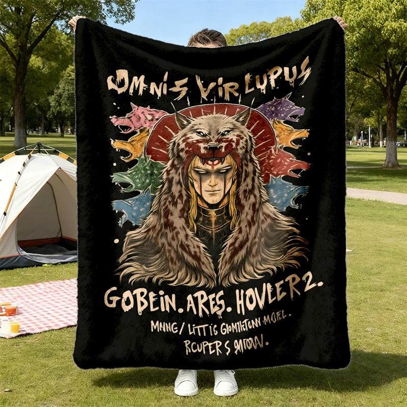 Red Rising, Sevro Omnis Vir Lupus, Flannel Blanket