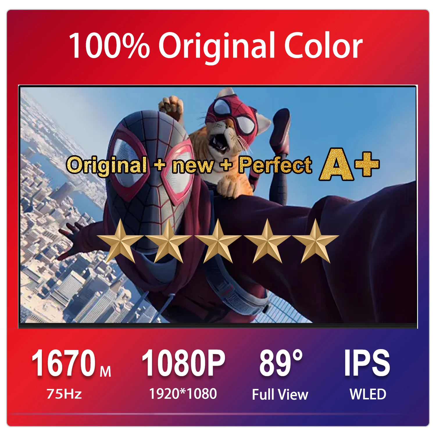 جديد الأصلي شاشة الكريستال السائل 23.8 "MV238QHM NF0 MV238QHM-NF0 MV238QHM-N11 MV238QHM N11 2560*1440P رباعية HD 123PPI #2