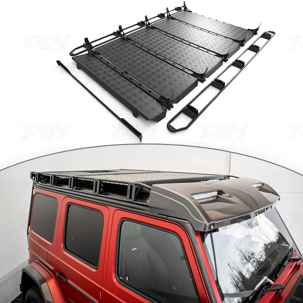 

2019-2023 W464 4x4 Offroad Racks Car Roof Rack For Mercedes-Benz G-class G464 W463a G350 G500 G63 Roof Luggage Rack