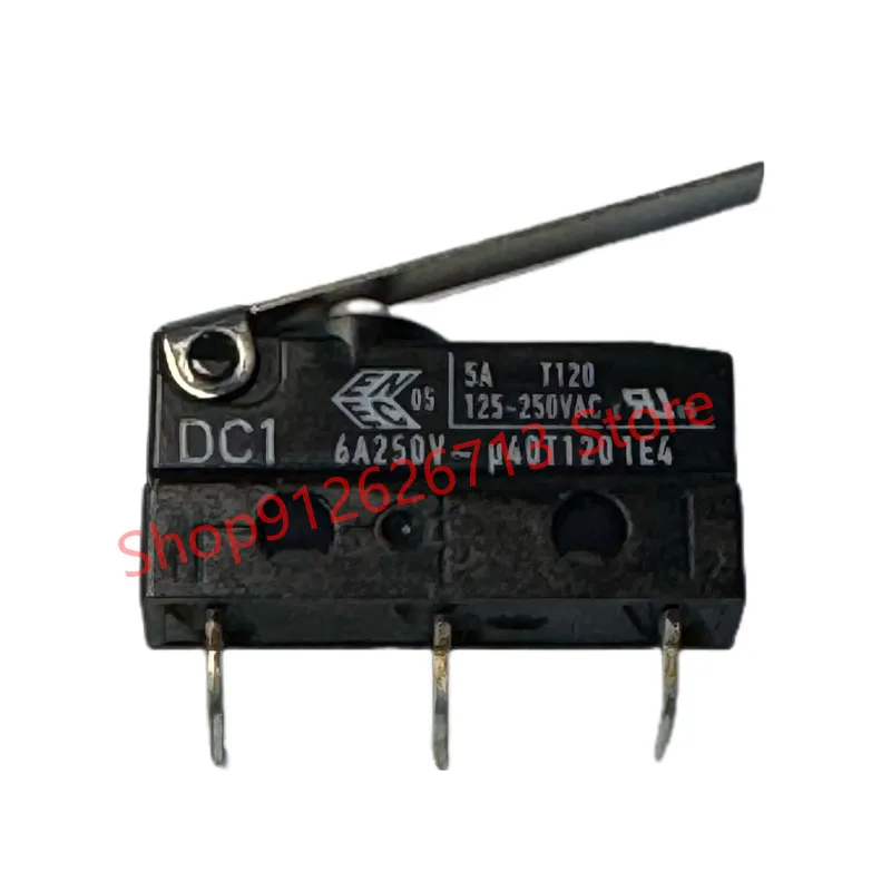 1pcs/lots DC1C-K7LC waterproof and dustproof microswitch DC1 with handle pendulum travel limit long straight leg 3 legs 6A