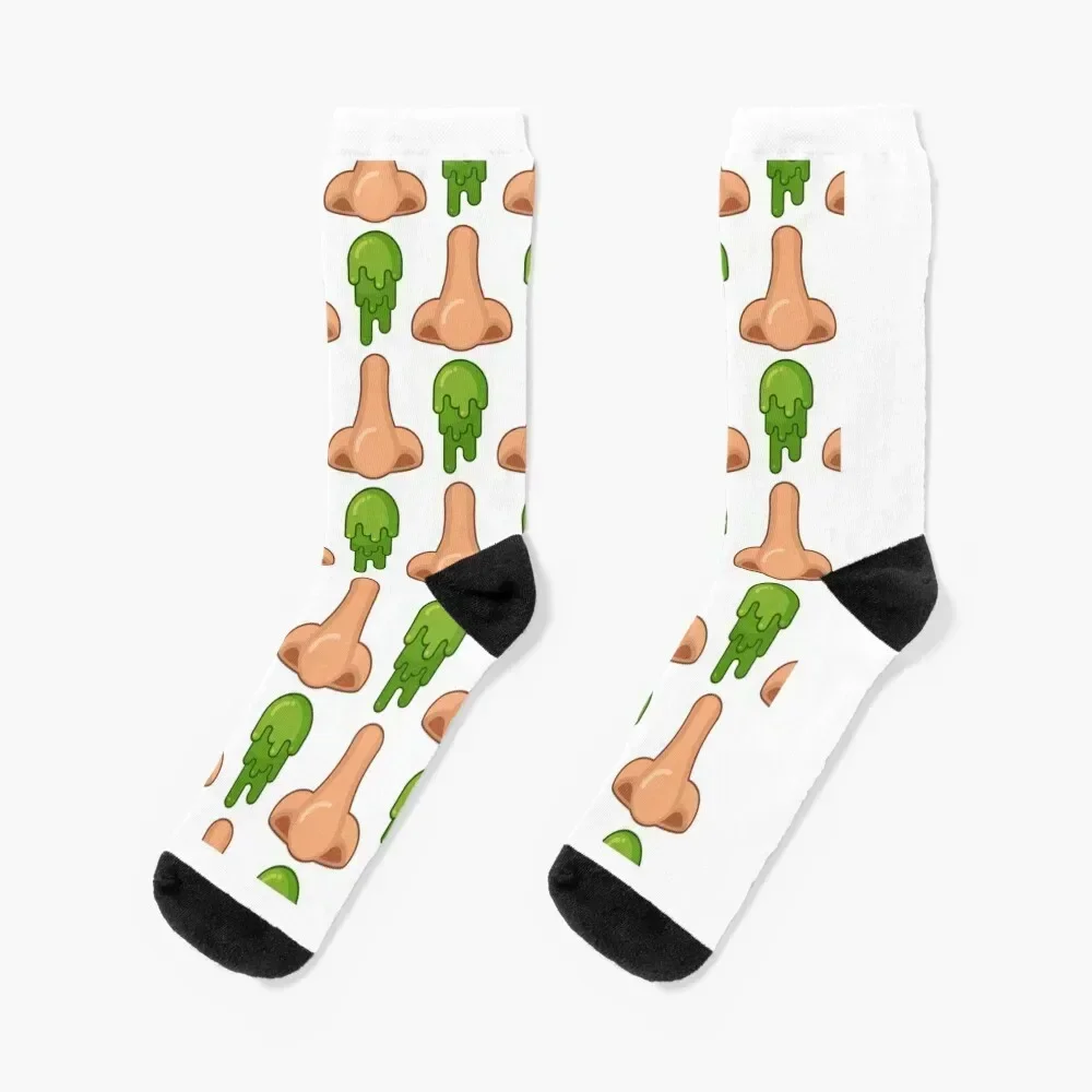 

snot nose Socks designer FASHION Novelties funny gift Girl'S Socks Men's