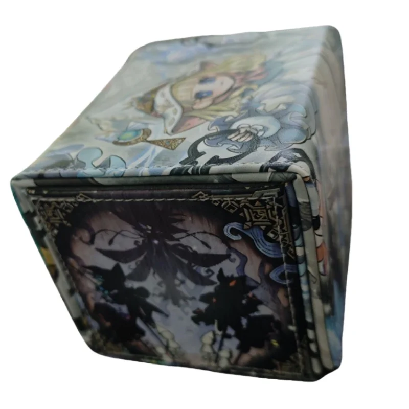 Yu-Gi-Oh-Boîte de rangement en cuir pour figurines d'action, porte-cartes, Legend Woes, tosette, Asteria of The White Woods, jouet de collection de jeux, bricolage