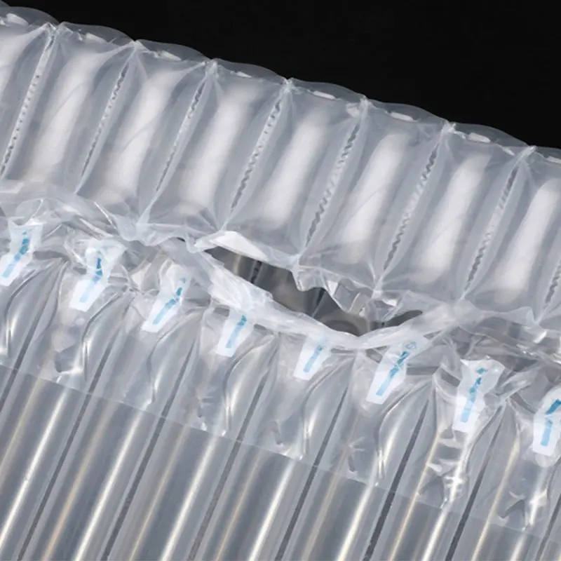 Bainfe Inflatable Buffer Bubble Bags Transparent Protective Laptop Column Barrel Milk Powder Shockproof Inflatable Air Bag